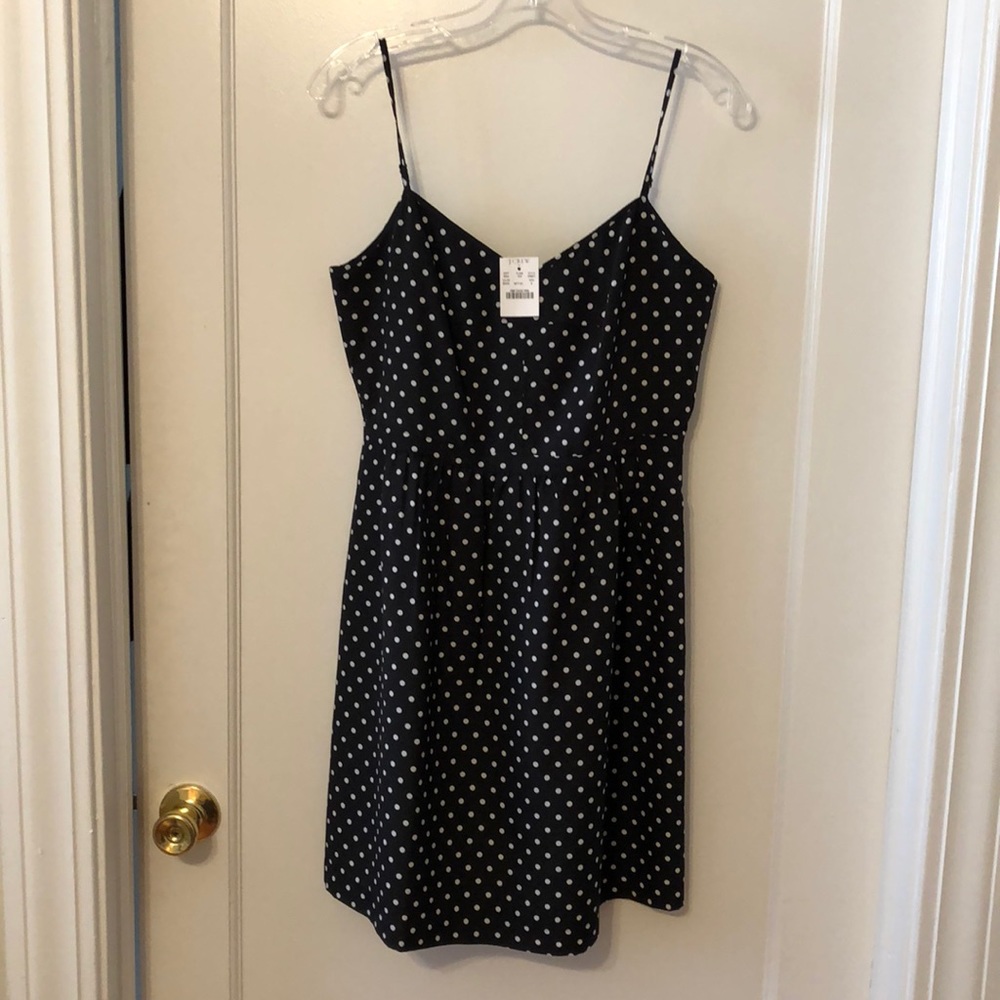 NWT J. Crew cami dress, size 8